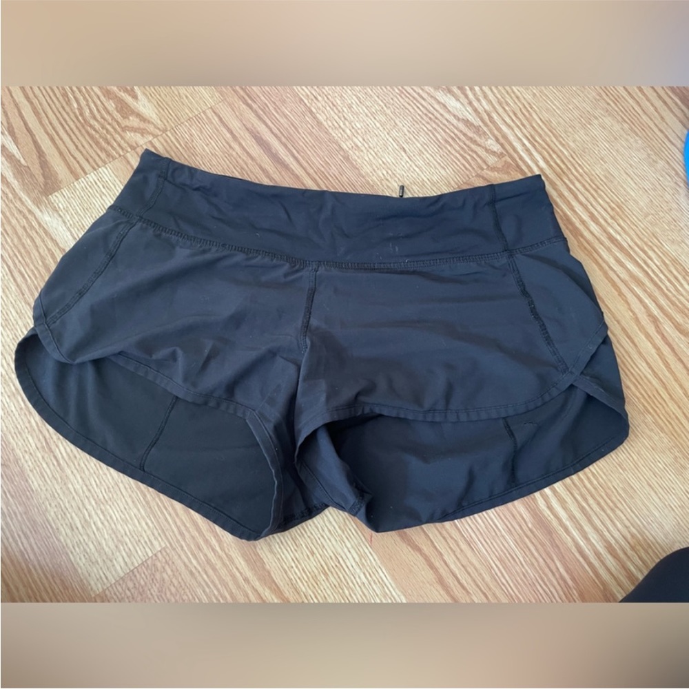 Lululemon Speed Shorts Black Size 8